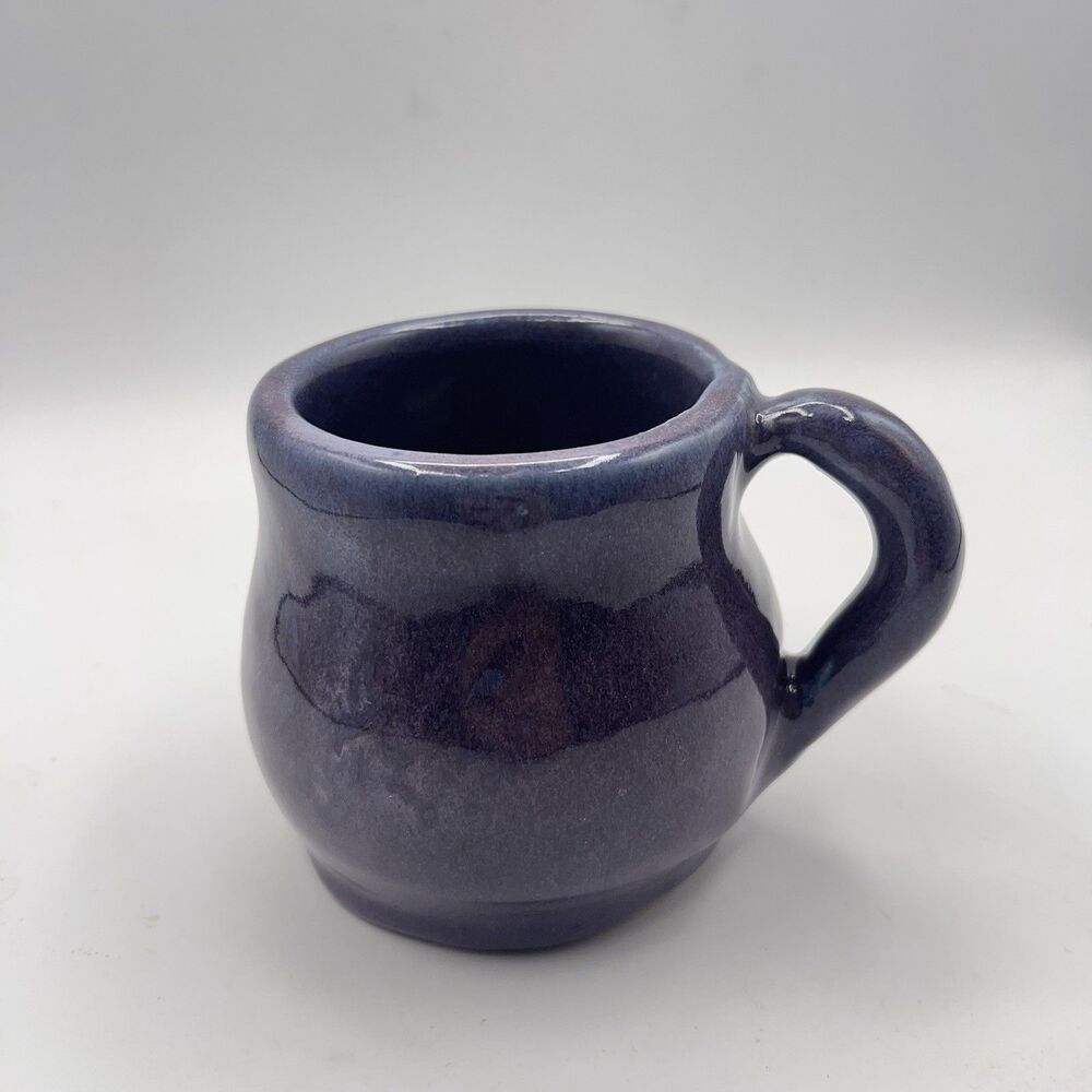Studio Art Pottery Mug - Purple